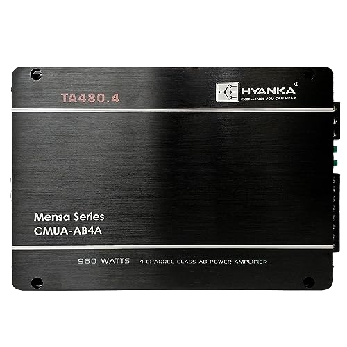 CMUA-AB4A | 480 Watt 4-Channel Class AB Car Amplifier
