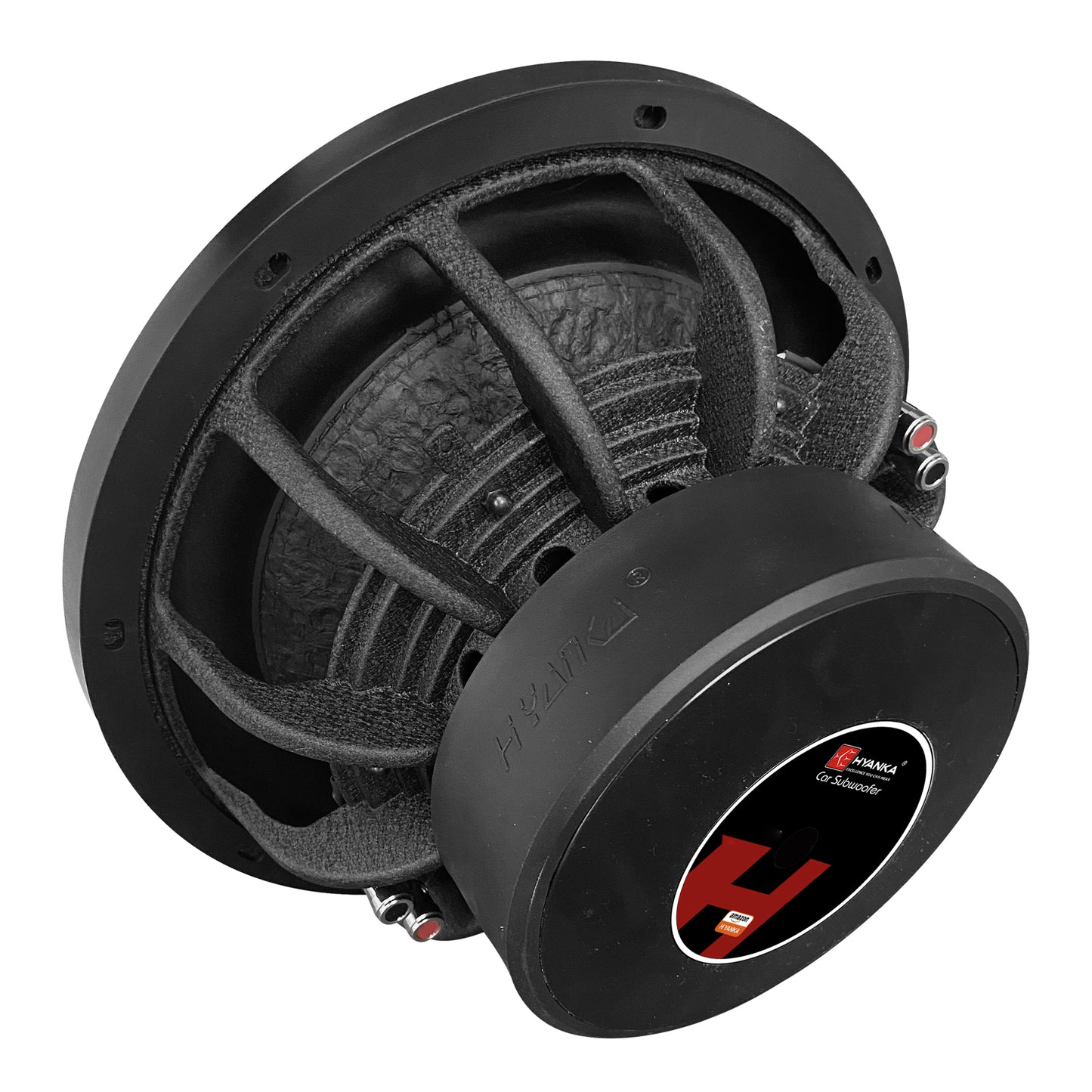 BSF-10-4 | 10" Car Subwoofer 500 Watt Rms DVC 4-Ohms Black Aluminum Basket