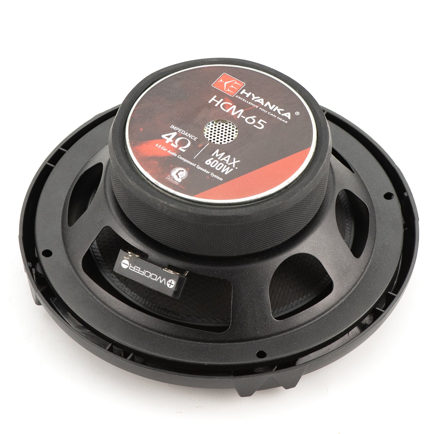 HCM-65 | 6.5" 2-Way Component Car Speakers 300 Watt Rms 4-Ohms
