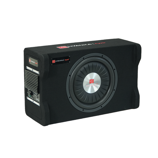 SKA-TS12M | Single 12" 1200 Watt Loaded Subwoofer Enclosure