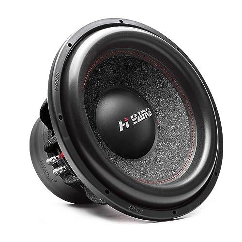 BSF-10-4 | 10" Car Subwoofer 500 Watt Rms DVC 4-Ohms Black Aluminum Basket
