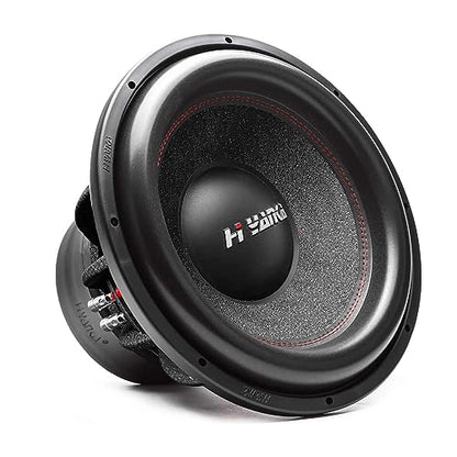 BSF-10-4 | 10" Car Subwoofer 500 Watt Rms DVC 4-Ohms Black Aluminum Basket
