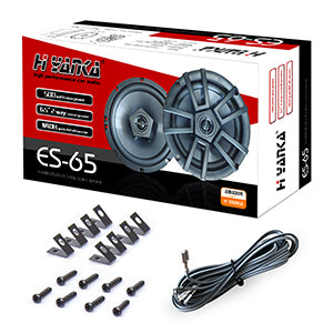 ES-65 | 6.5" 2-Way Coaxial Car Speaker 55 Watt Rms 4-Ohms